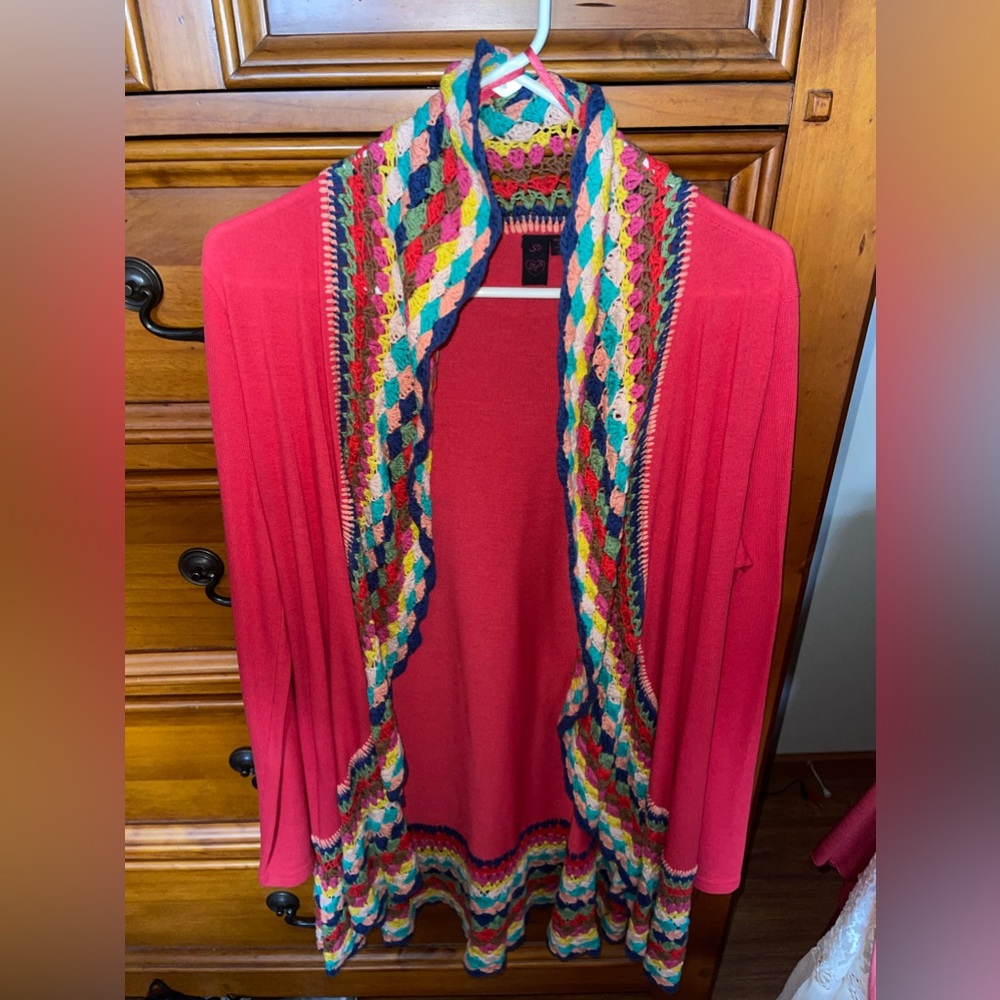 Colorful cardigan